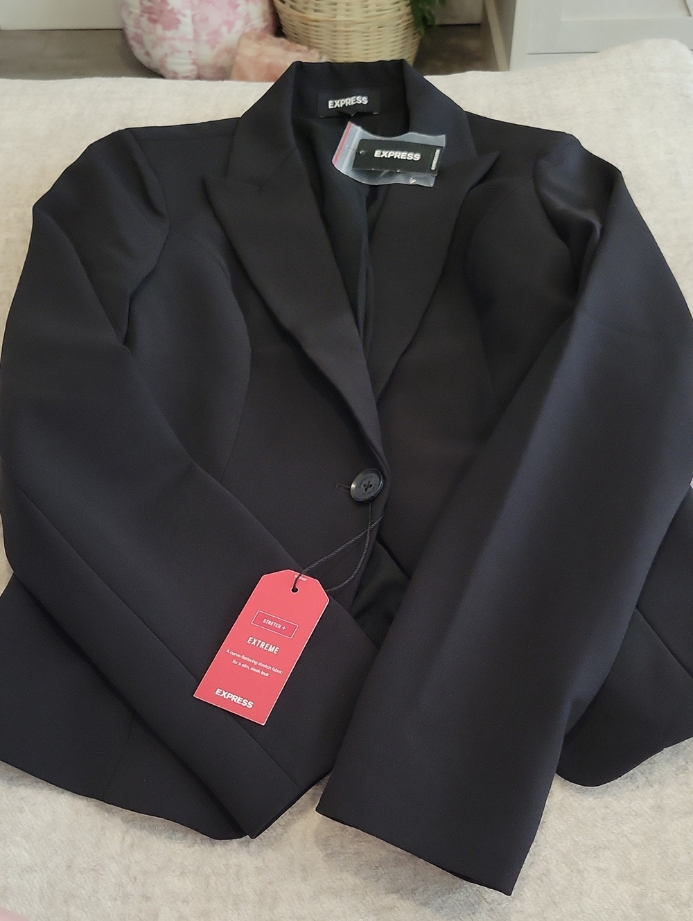 NWT XS Black Blazer From Express